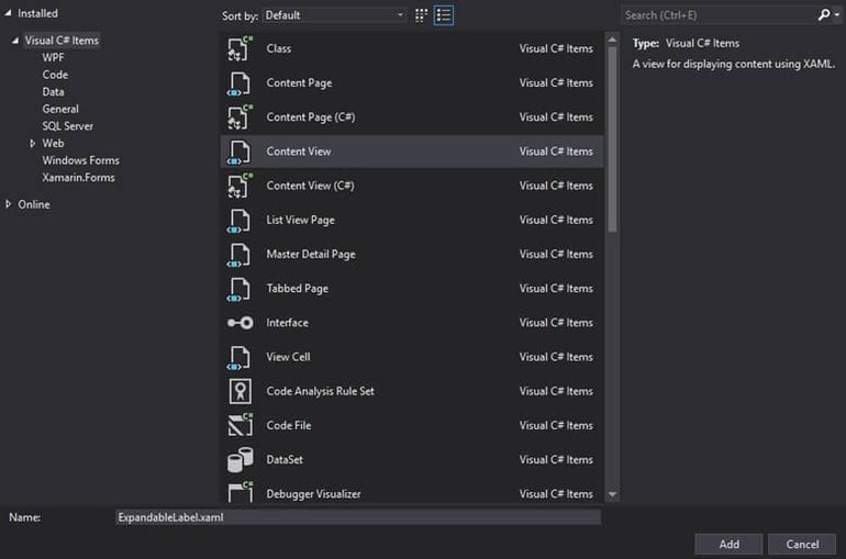 Expandable components 1