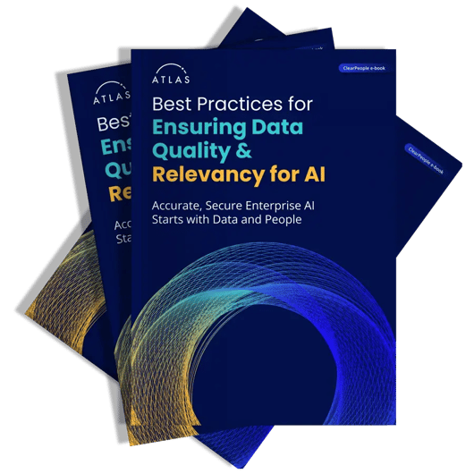 Best Practices for Ensuring Data Quality and Relevancy for AI e-book cover 3D