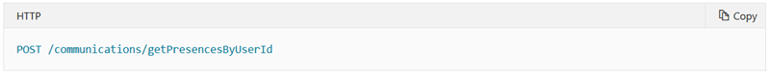 Calling the new Presence endpoint in MS Graph API from SPFx 3