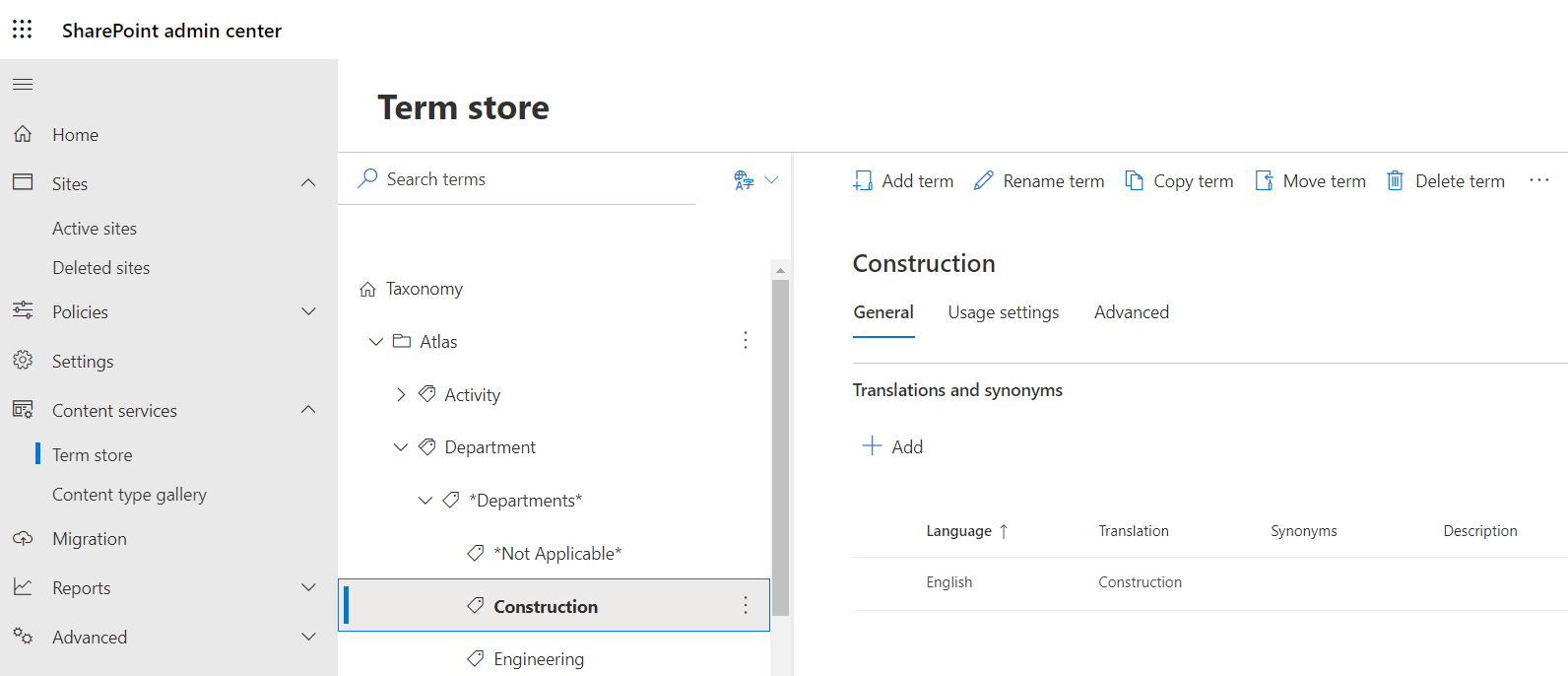 Managed SharePoint metadata