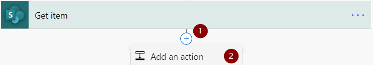 Power Automate Teams Add an action