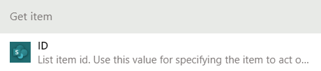 Power Automate Teams Get Item ID