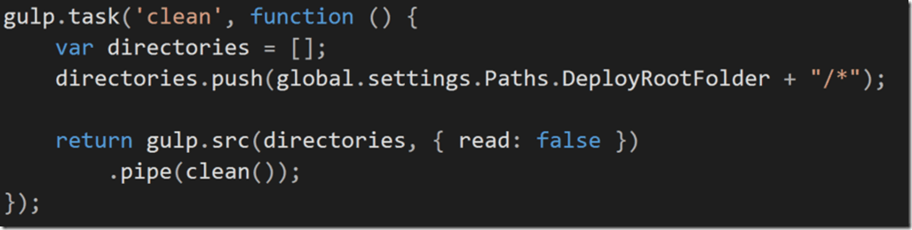 SharePoint framwork Gulp 1