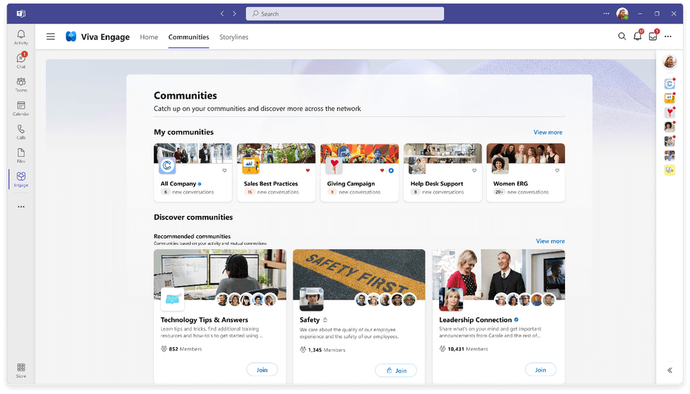 Viva Engage Communities
